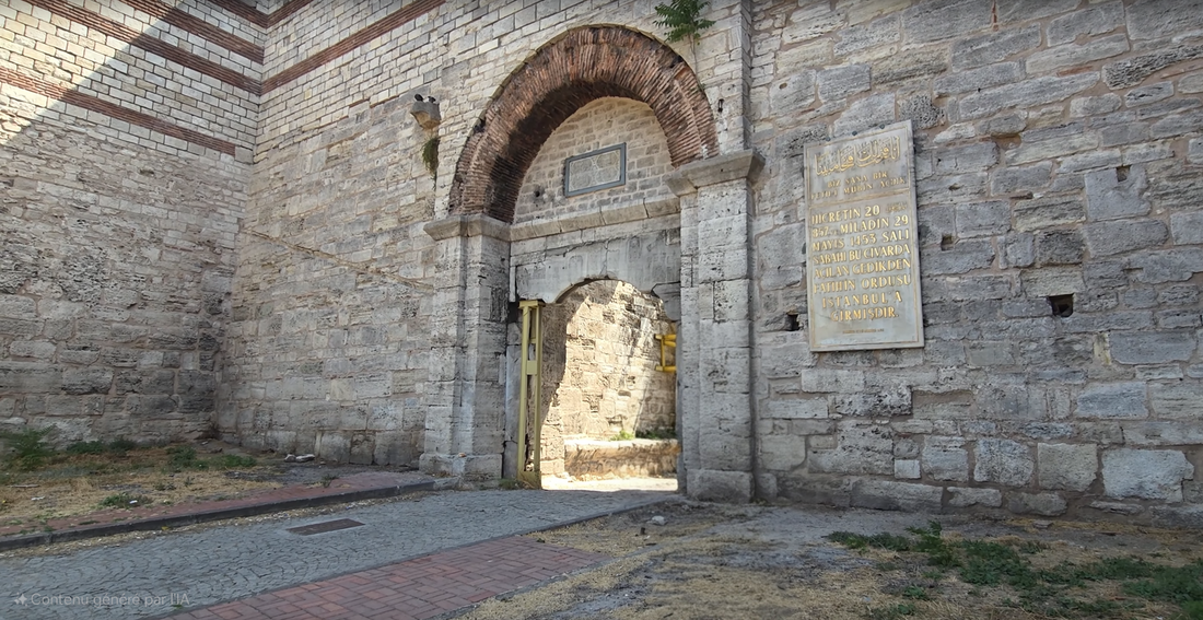 Restauration de la Porte historique d’Edirnekapı (1453)